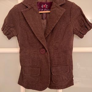 Short sleeves vest jacket